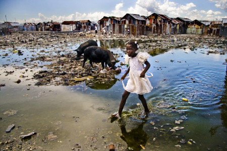 Growing up in Haiti